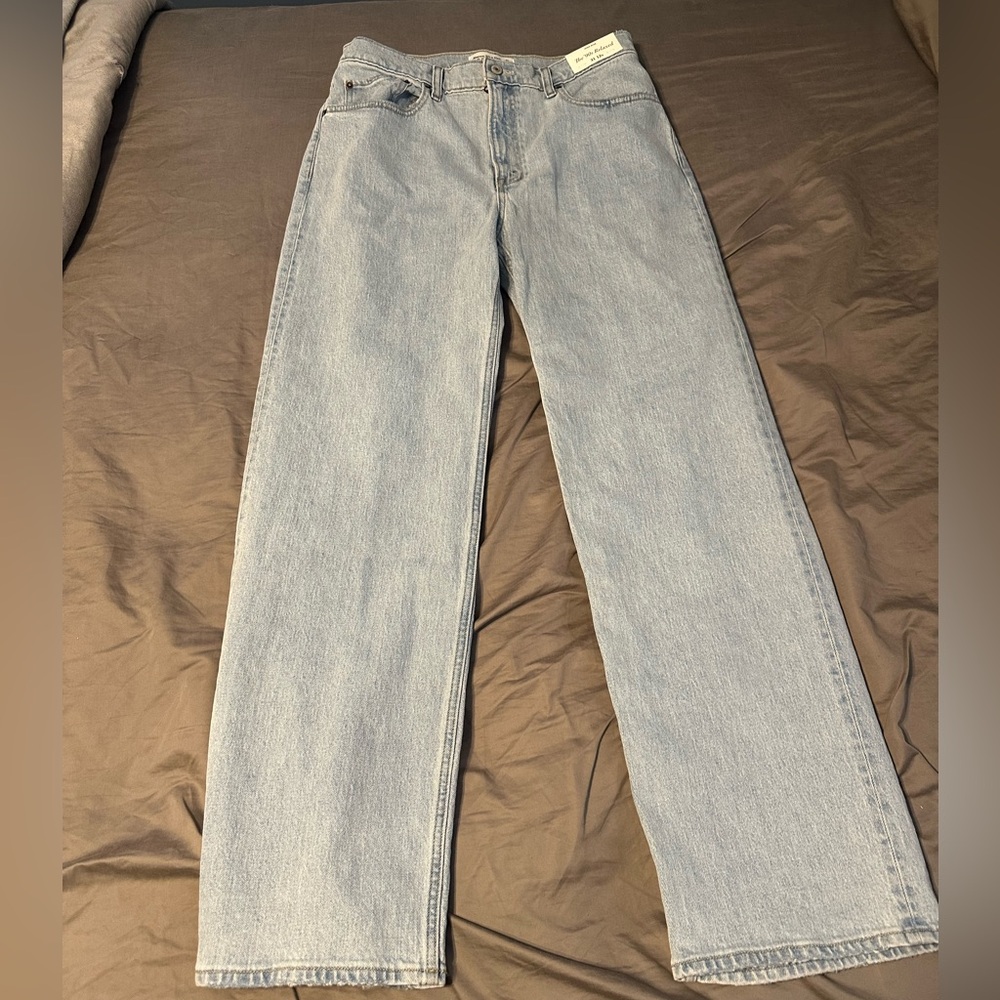 Abercrombie & Fitch Blue 90s relaxed Jean